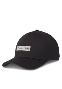 Calvin Klein Czapka z daszkiem Rtw Embroidered Logo K50K511550 Czarny. Kolor: czarny. Materiał: materiał #1