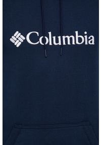 columbia - Columbia bluza męska kolor granatowy z kapturem z aplikacją 1681664468-468. Okazja: na co dzień. Typ kołnierza: kaptur. Kolor: niebieski. Materiał: dzianina. Wzór: aplikacja. Styl: casual #5