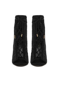 Eva Minge Botki EO-SASHA-LT18006-205 Czarny. Kolor: czarny. Materiał: materiał #8