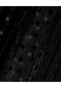 ZIMMERMANN - Czarna sukienka w delikatne kropki. Kolor: czarny. Wzór: kropki. Styl: elegancki. Długość: midi #6