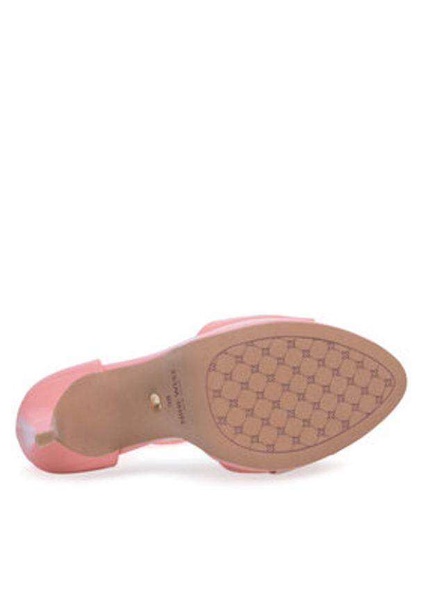Nine West Sandały WFA2733-2 Różowy. Kolor: różowy. Materiał: syntetyk