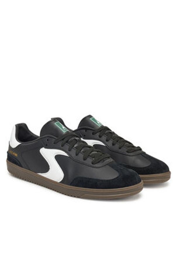 skechers - Skechers Sneakersy Hotshot - Pyke 254150/BLW Czarny. Kolor: czarny. Materiał: skóra