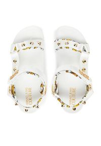 Versace Jeans Couture Sandały 78VA3SM2 Biały. Kolor: biały. Materiał: materiał #2