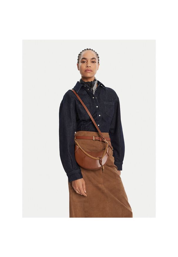 Torebka Polo Ralph Lauren. Kolor: brązowy