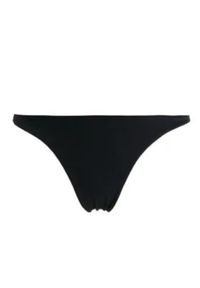 LA REVECHE - Czarny dół od bikini Aisha. Stan: obniżony. Kolor: czarny. Materiał: tkanina
