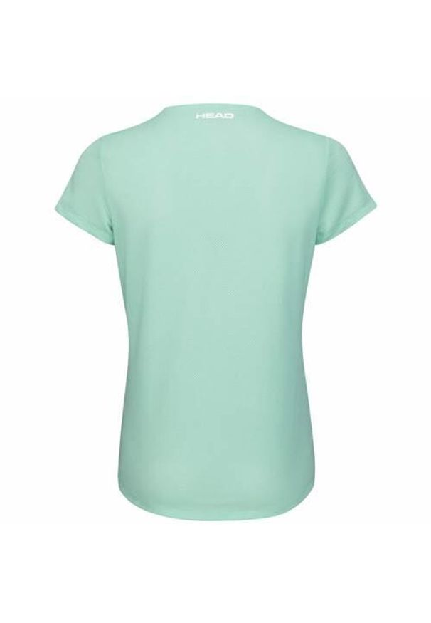 Head - T-shirt damski TIE-BREAK. Kolor: zielony. Materiał: poliester