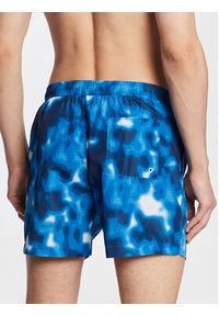Calvin Klein Swimwear Szorty kąpielowe KM0KM00795 Niebieski Regular Fit. Kolor: niebieski. Materiał: syntetyk