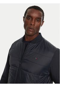 TOMMY HILFIGER - Tommy Hilfiger Kurtka bomber MW0MW35653 Granatowy Regular Fit. Kolor: niebieski. Materiał: syntetyk