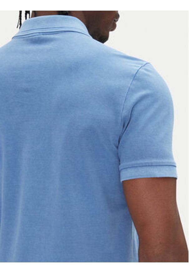 G-Star RAW - G-Star Raw Polo Dunda D11595-D756 Zielony Slim Fit. Typ kołnierza: polo. Kolor: zielony. Materiał: bawełna