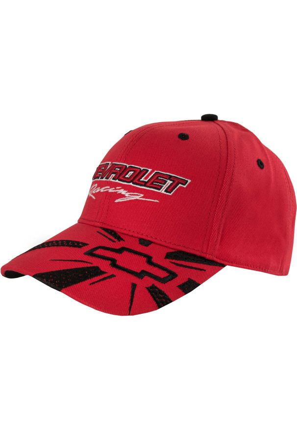 MOUNTAIN WAREHOUSE - Czapka Unisex Chevy Racing - Oddychająca Bawełna dla Fanów Sportu Motorowego. Kolor: fioletowy. Materiał: bawełna. Styl: sportowy
