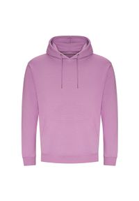 AWDIS - Organiczna Bluza Z Kapturem Unisex Dla Dorosłych. Typ kołnierza: kaptur. Kolor: fioletowy