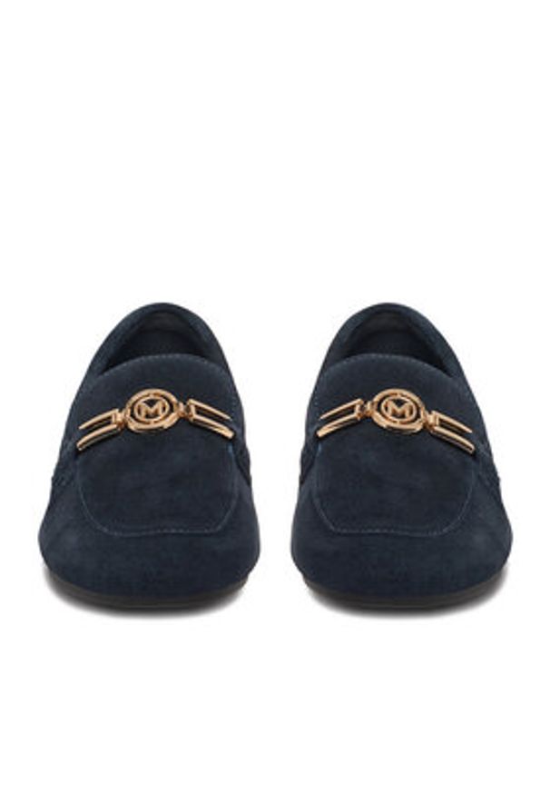MEXX Loafersy EO-HY62517-3 Granatowy. Kolor: niebieski. Materiał: skóra, zamsz