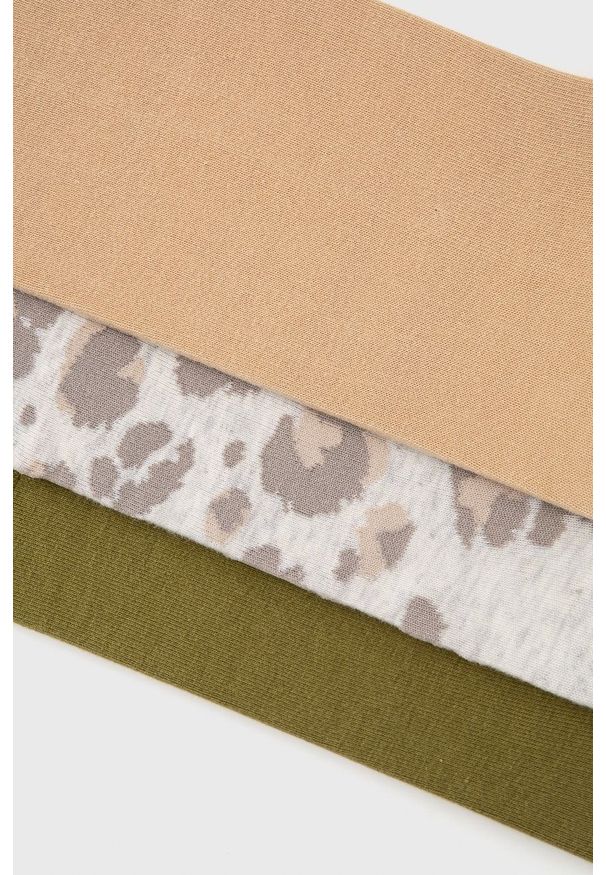 GAP - Skarpetki (3-pack). Kolor: beżowy