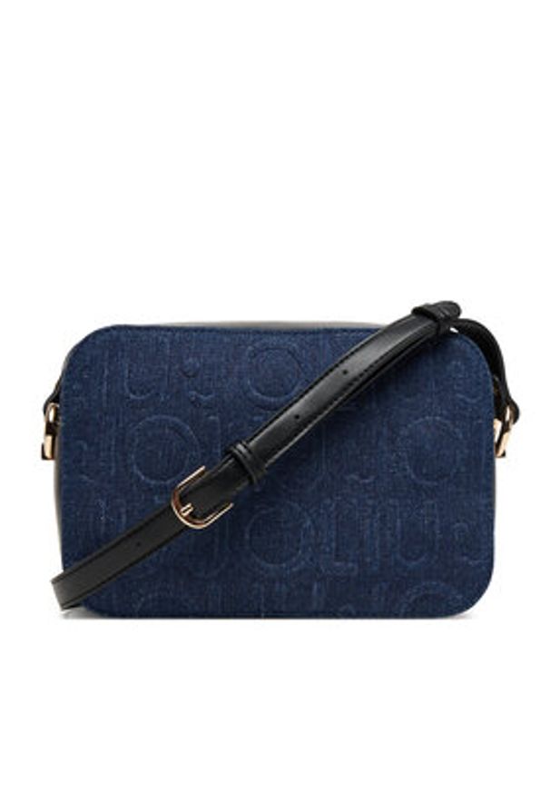 Liu Jo Torebka M camera Case AF5159 D0001 Niebieski. Kolor: niebieski. Materiał: skórzane