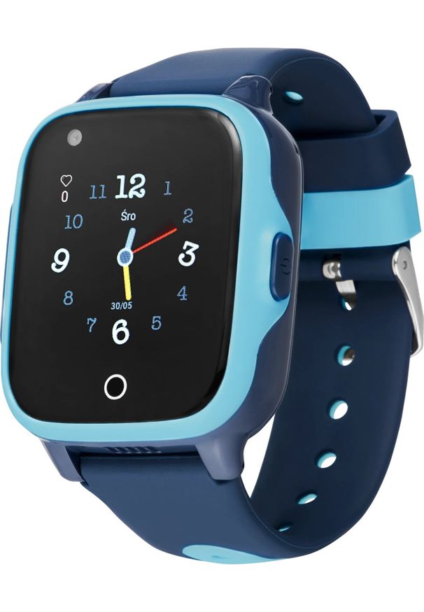 GARETT - Smartwatch Garett Kids Trendy Granatowy. Rodzaj zegarka: smartwatch. Kolor: niebieski