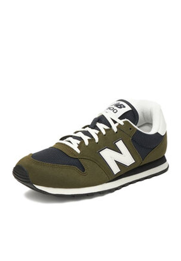 New Balance Sneakersy GM500ROS Khaki. Kolor: brązowy. Materiał: materiał