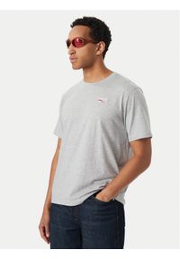 Reebok T-Shirt Aurek RK25743CCM Szary jasny Regular Fit. Kolor: szary. Materiał: bawełna #1