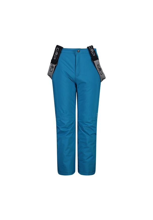 Spodnie dziecięce narciarskie CMP 3W15994. Kolor: niebieski, wielokolorowy, czarny. Sezon: zima. Sport: narciarstwo