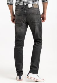 Mustang - MUSTANG VEGAS SLIM MĘSKIE SPODNIE JEANSOWE JEANSY DŻINSY DENIM BLACK 1015044 4000 883 #3