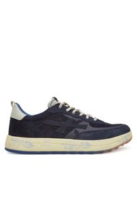 Premiata Sneakersy Nous Var 7222 Granatowy. Kolor: niebieski. Materiał: materiał