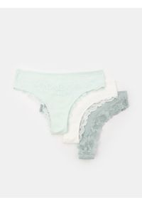Sinsay - Majtki brazilian 3 pack - wielobarwny