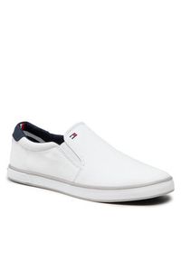 TOMMY HILFIGER - Tommy Hilfiger Tenisówki Harlow 2D FM0FM00597 Biały. Kolor: biały. Materiał: materiał