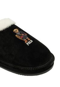 Polo Ralph Lauren Kapcie 842P03594002 Czarny. Kolor: czarny. Materiał: zamsz, skóra #5
