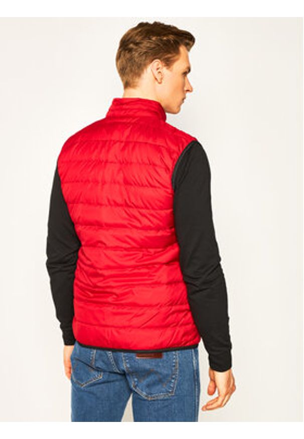 EA7 Emporio Armani Kamizelka 8NPQ03 PNE1Z 1450 Czerwony Regular Fit. Kolor: czerwony. Materiał: syntetyk