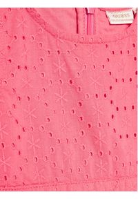 Guess Sukienka codzienna A3GK10 WFBC0 Różowy Regular Fit. Okazja: na co dzień. Kolor: różowy. Materiał: bawełna. Typ sukienki: proste. Styl: casual #2