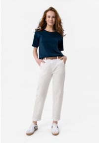 Volcano - Bawełniane spodnie R-LANA. Stan: standardowy. Materiał: bawełna. Styl: klasyczny #1