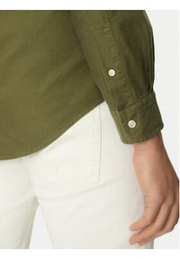 Polo Ralph Lauren Koszula 710960643001 Khaki Slim Fit. Typ kołnierza: polo. Kolor: brązowy. Materiał: bawełna #4