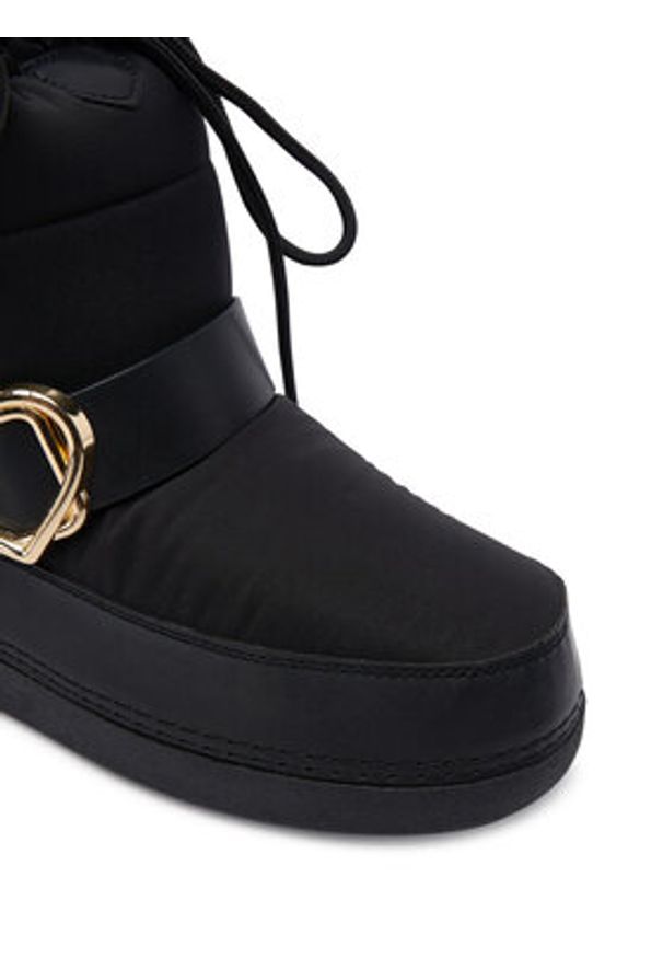 Love Moschino - LOVE MOSCHINO Śniegowce JA24432G0NISK00A Czarny. Kolor: czarny. Materiał: materiał