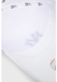 New Era czapka kolor biały z aplikacją 12285467.WHITE-WHITE. Kolor: biały. Wzór: aplikacja #3