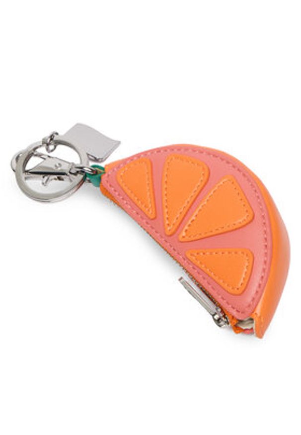 Tommy Jeans Bilonówka Tjw Fruit Coin Purse Orange AW0AW18598 Pomarańczowy. Kolor: pomarańczowy. Materiał: skóra