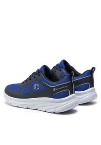 Champion Sneakersy Cage Low Cut Shoe S22195-CHA-BS503 Granatowy. Kolor: niebieski. Materiał: materiał