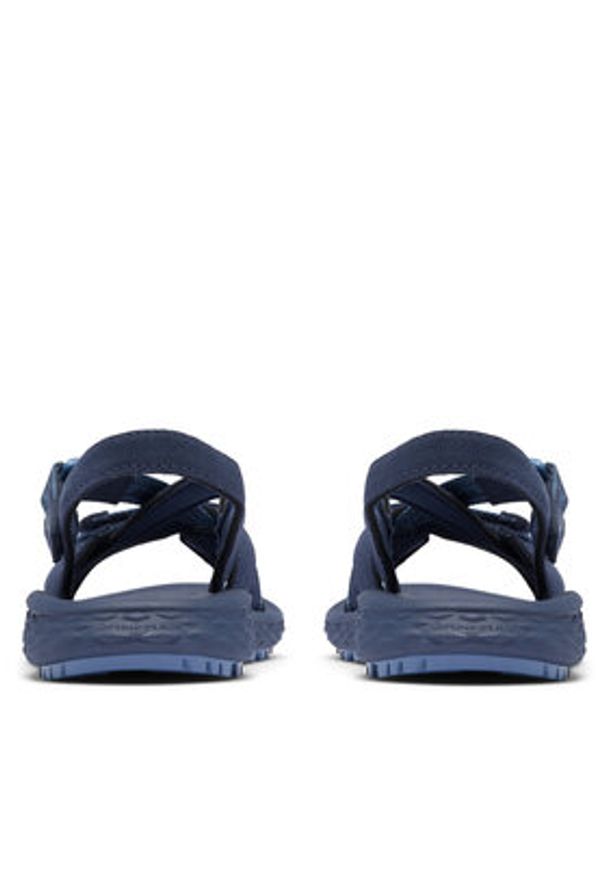 columbia - Columbia Sandały Konos Esla 2149711 Granatowy. Kolor: niebieski. Materiał: materiał