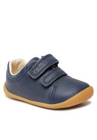 Clarks Półbuty Roamer Craft T 261422866 Granatowy. Kolor: niebieski. Materiał: skóra