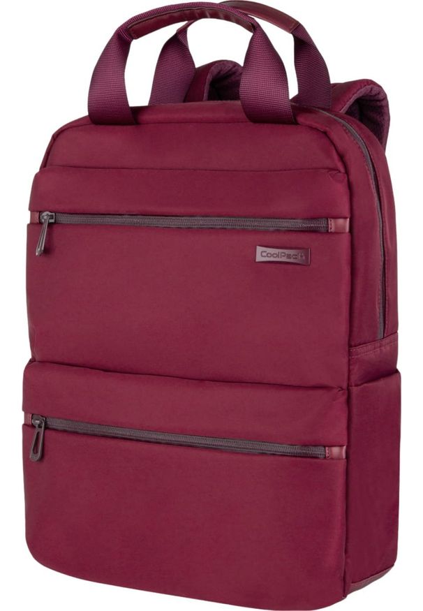 Patio - COOLPACK - HOLD - PLECAK BIZNESOWY - BURGUNDY. Styl: biznesowy