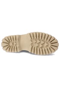 Beżowe Półbuty Filippo Eleganckie Obuwie Damskie. Zapięcie: bez zapięcia. Kolor: beżowy. Materiał: materiał, zamsz. Styl: elegancki #2