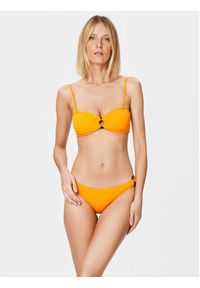 Roxy Góra od bikini ERJX304957 Pomarańczowy. Kolor: pomarańczowy. Materiał: syntetyk