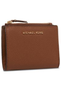 MICHAEL Michael Kors Mały Portfel Damski Jet Set 34F9GJ6F2L Brązowy. Kolor: brązowy. Materiał: skóra #1