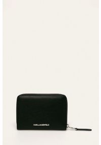 Karl Lagerfeld - Portfel skórzany. Kolor: czarny. Materiał: skóra #3