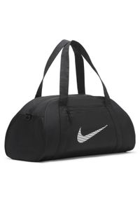 Torba sportowa unisex Nike Gym Club. Kolor: czarny. Materiał: syntetyk, materiał. Sport: fitness