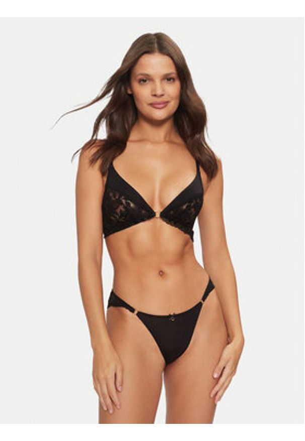 Emporio Armani Underwear Biustonosz braletka 164878 4F221 00020 Czarny. Kolor: czarny. Materiał: syntetyk