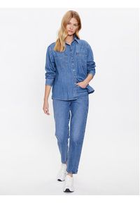 Levi's® Koszula jeansowa Donovan Western A5974-0008 Niebieski Relaxed Fit. Kolor: niebieski. Materiał: jeans, bawełna