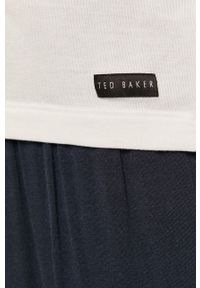 Ted Baker - T-shirt (2-pack). Okazja: na co dzień. Kolor: biały. Materiał: dzianina. Wzór: gładki. Styl: casual #4
