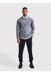 Selected Homme Sweter New Coban 16079780 Szary Regular Fit. Kolor: szary. Materiał: wełna #5