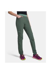 Damskie spodnie outdoorowe Kilpi MIMI-W. Kolor: zielony. Materiał: nylon