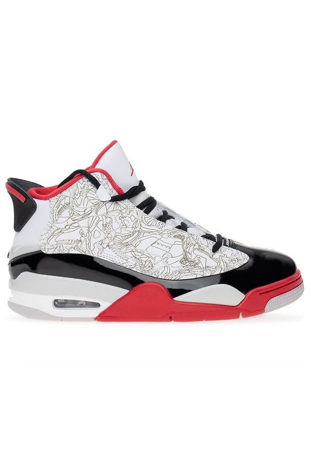 Buty Jordan Air Dub Zero 311046-160 - multikolor. Wysokość cholewki: za kostkę. Kolor: wielokolorowy. Materiał: materiał, lakier, syntetyk, skóra, guma. Szerokość cholewki: normalna. Sport: fitness