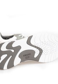Geox Sneakersy "Grecale B" | U028ZA 08522 | Grecale B | Mężczyzna | Biały, Szary. Kolor: biały, szary, wielokolorowy. Materiał: materiał, skóra. Wzór: aplikacja